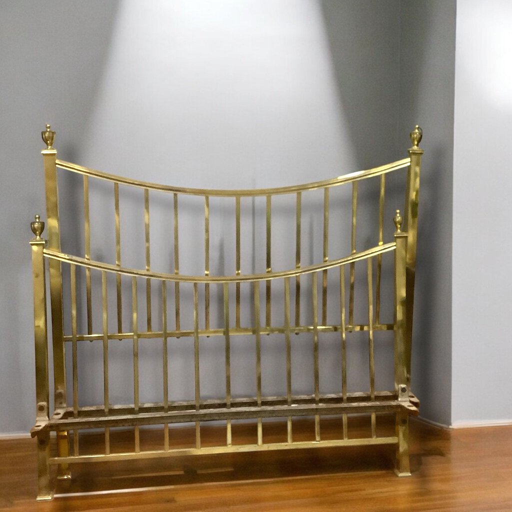 Orig Price $700 - Full Brass Bed