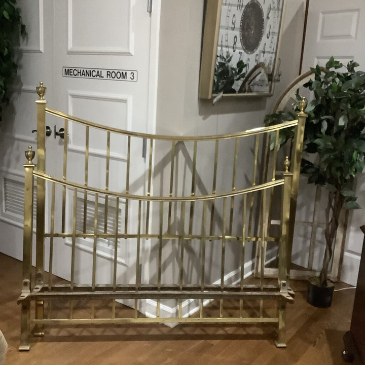 Orig Price $700 - Full Brass Bed