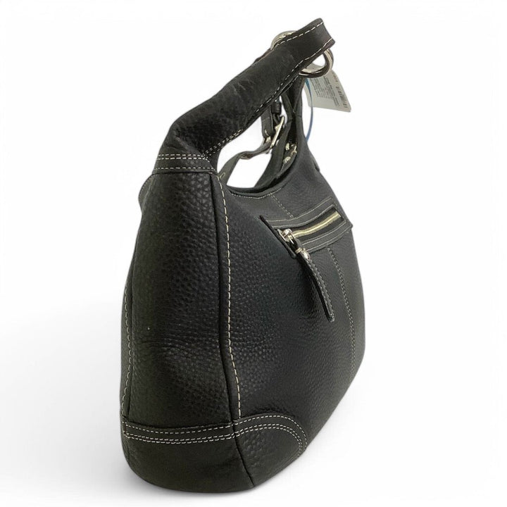 Hamilton Pebbled Leather Hobo Bag