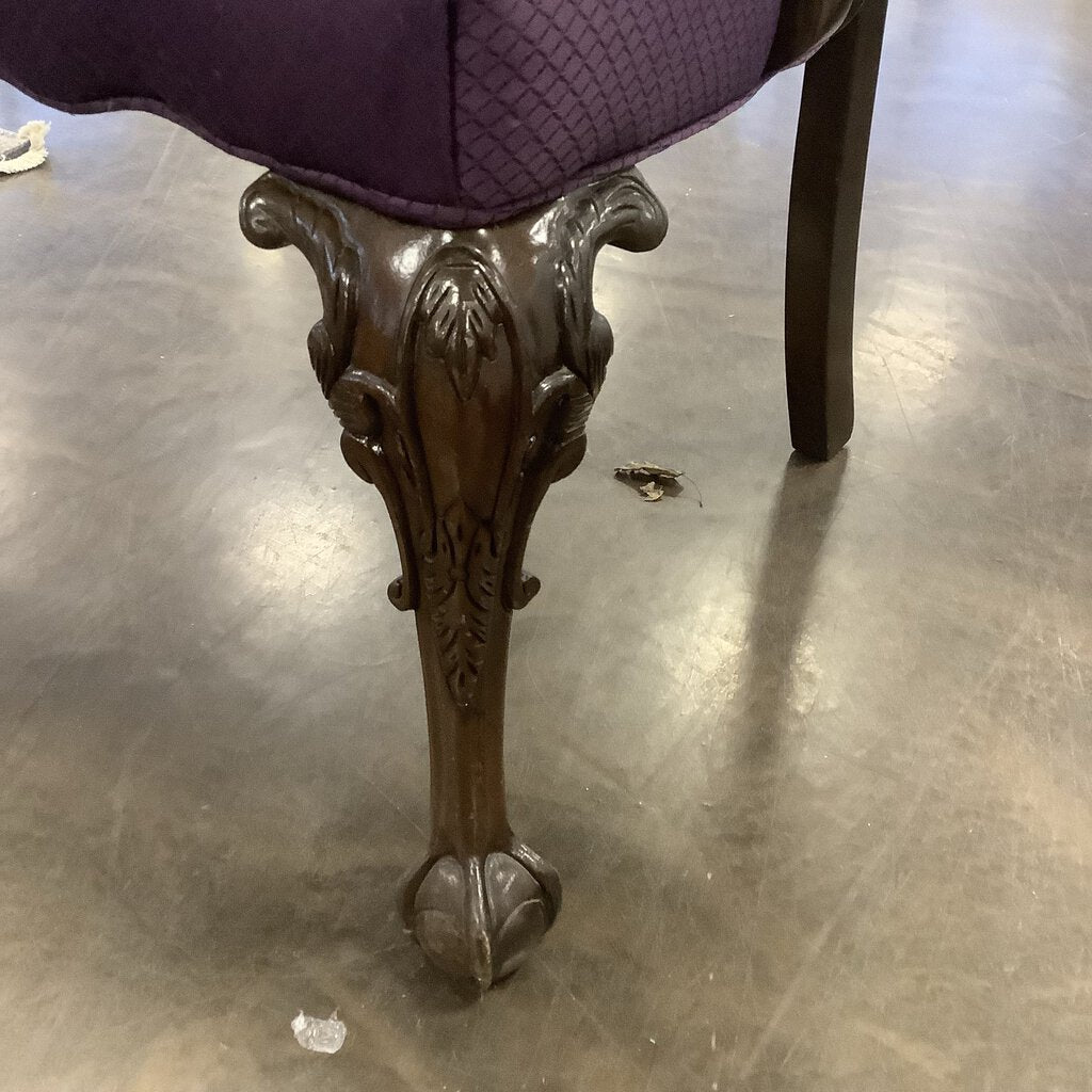 Orig Price $500 - Carved Accent Chair