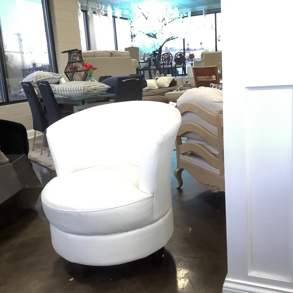 Orig Price $350 - Swivel Barrel Chair