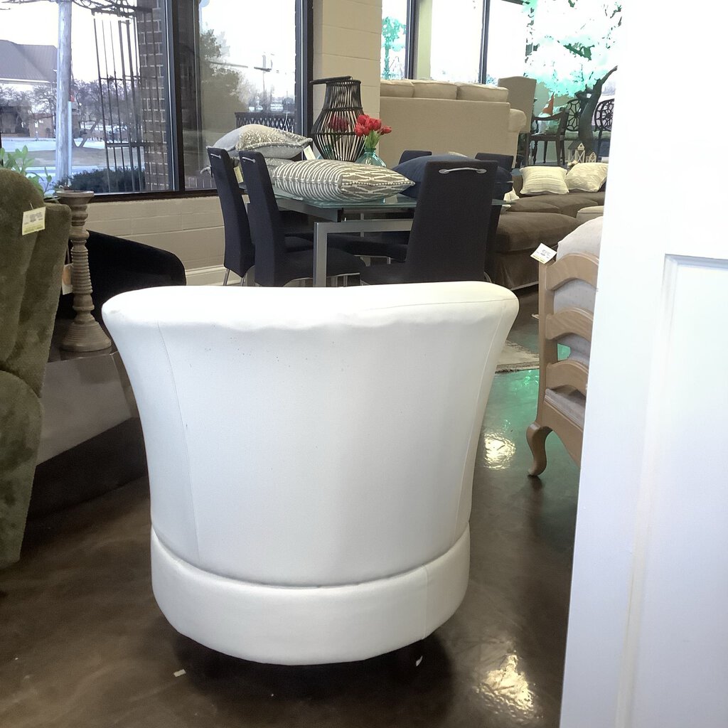 Orig Price $350 - Swivel Barrel Chair