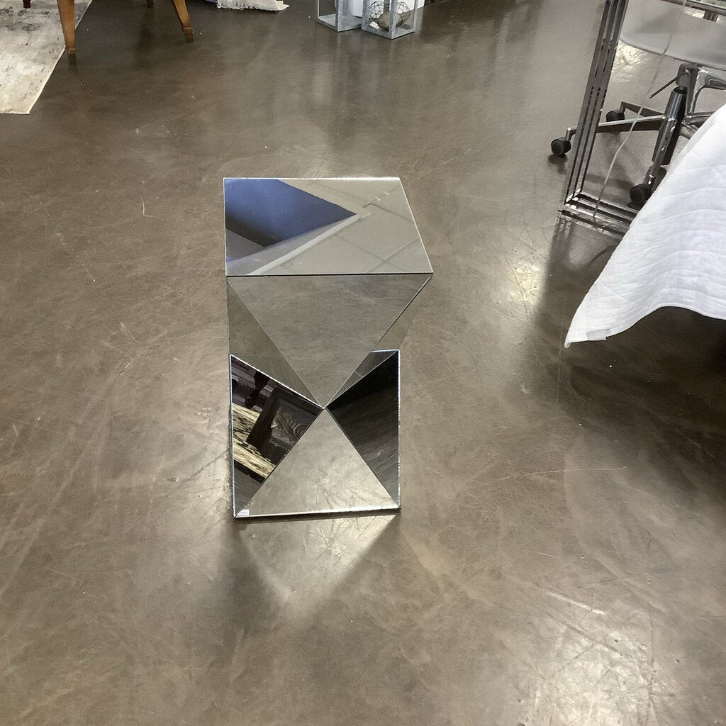 Orig Price $200 - Mirrored End Table