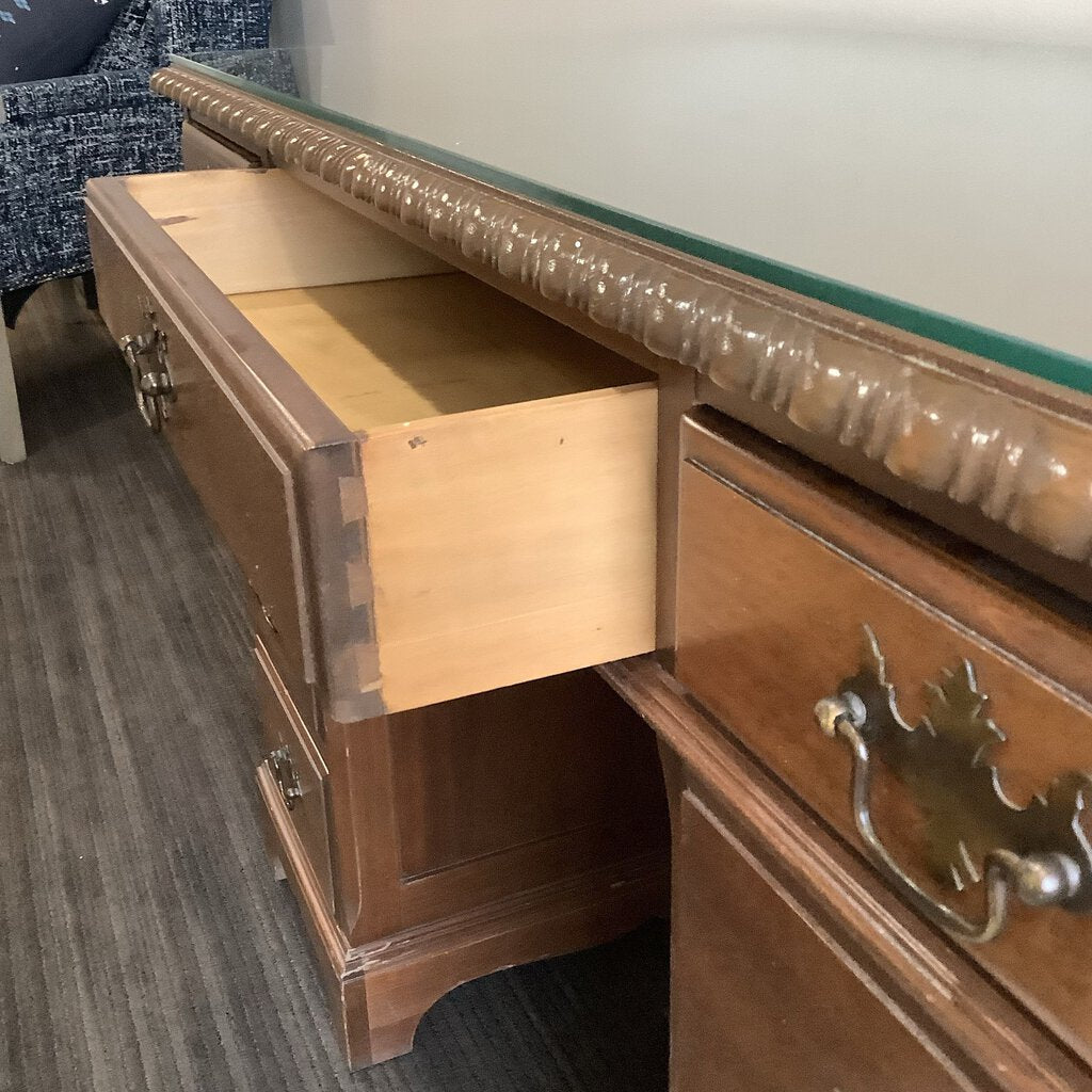 Writing Desk w/ Glass Top