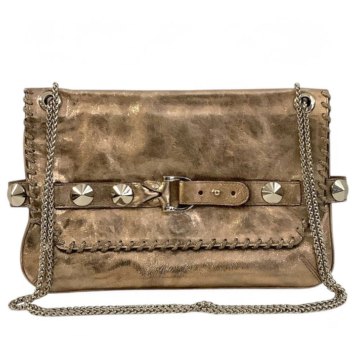 Large Clutch Handbag W/Chain