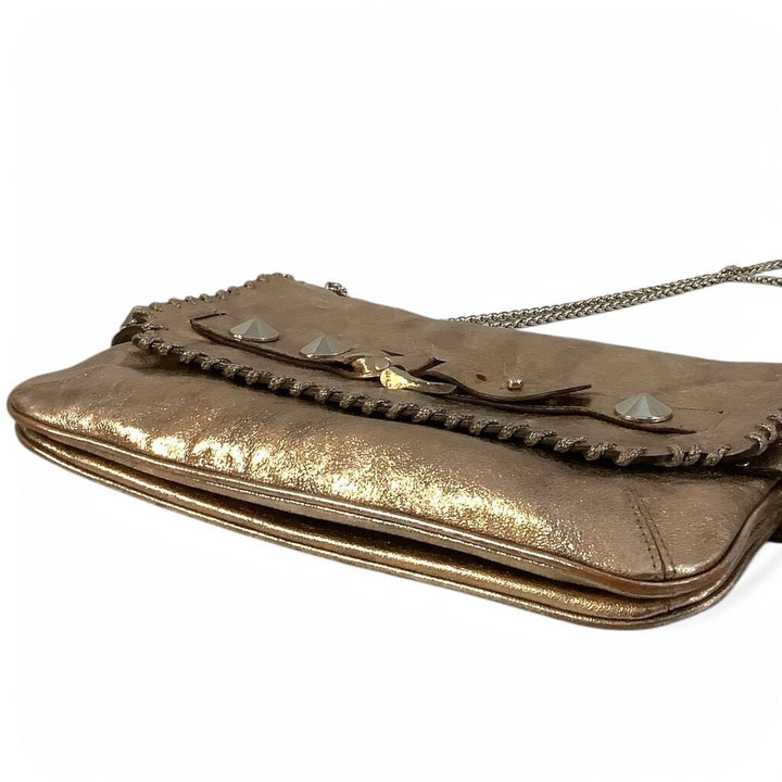 Large Clutch Handbag W/Chain