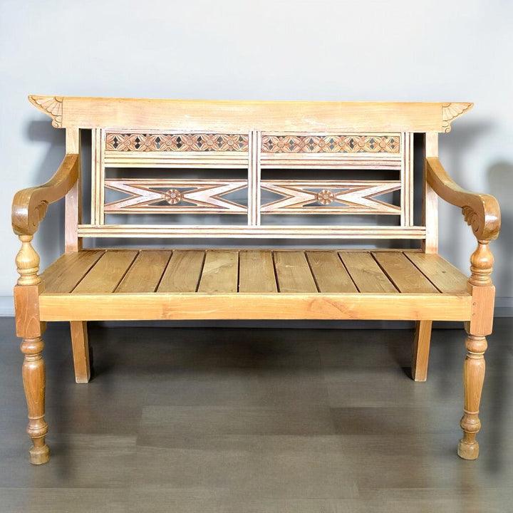 Decorative Wood Bench