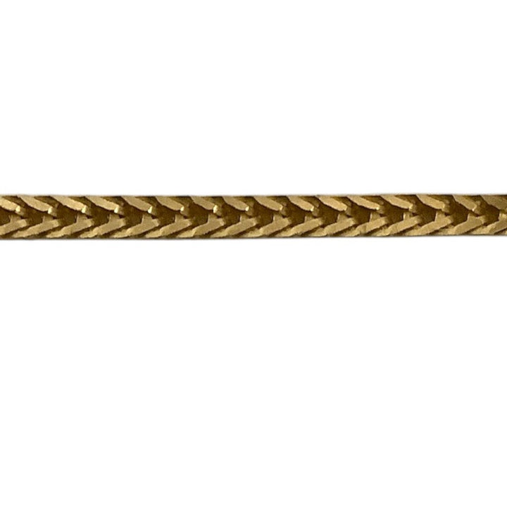 Orig. Price $400 - Woman's 14KT Gold Herringbone Bracelet