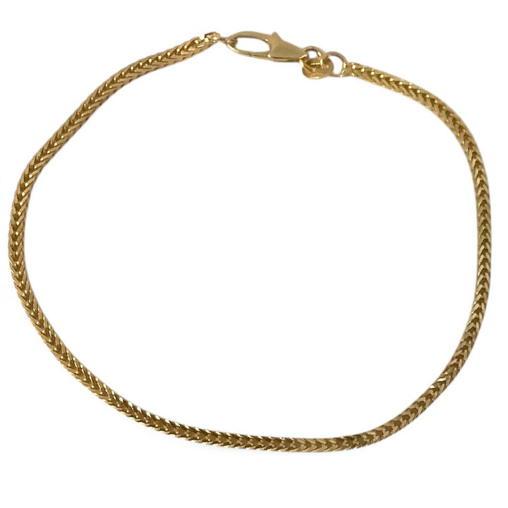 Orig. Price $400 - Woman's 14KT Gold Herringbone Bracelet