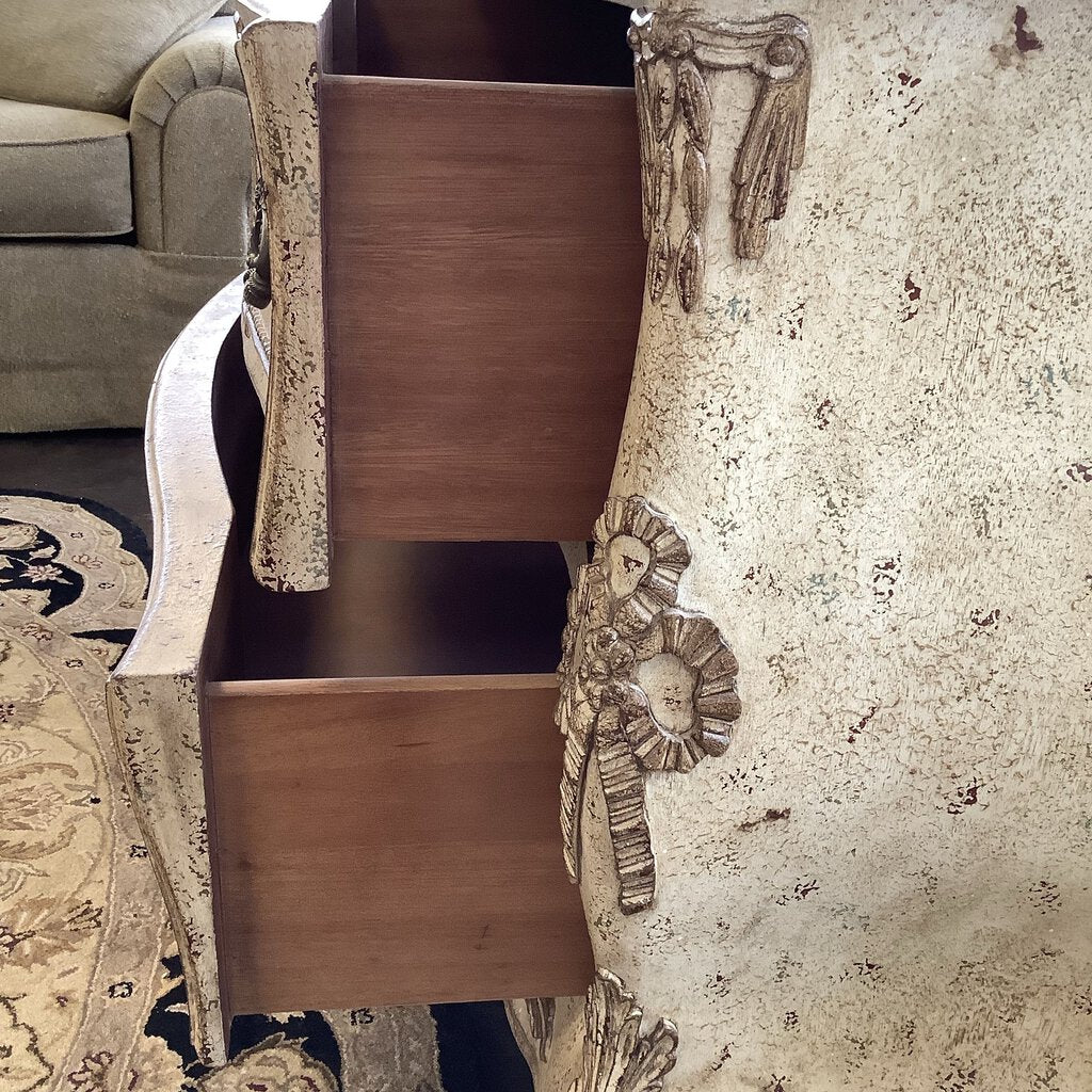 French Style Dresser W/ Faux Marble Top