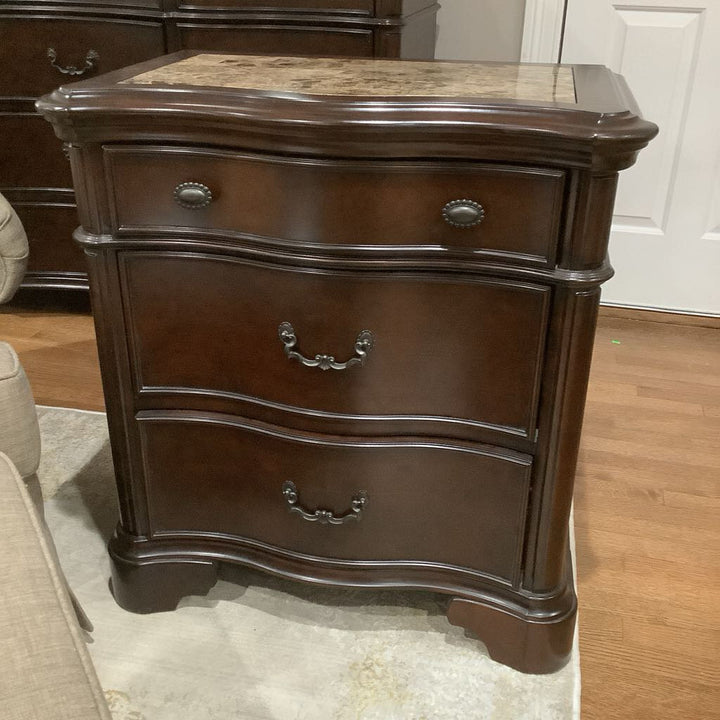 Orig. Price $800 - Night Stand with Marble Top