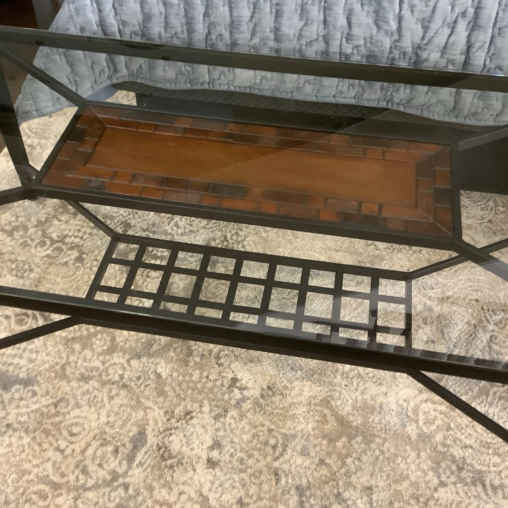 Orig. Price $500 - Glass Cocktail Table