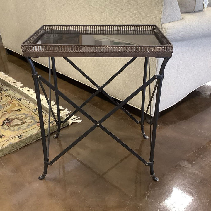 Granite Top End Table