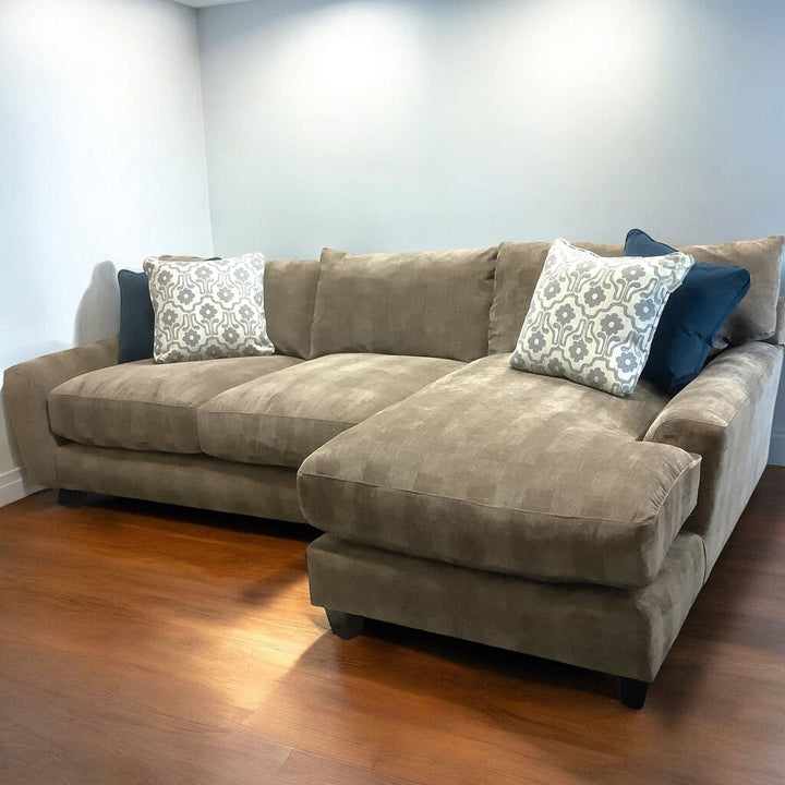 (BRAND NEW) Performance Fabric Sofa w/ Chaise