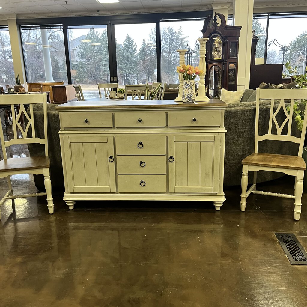 (BRAND NEW) 2 Door, 6 Drawer Sideboard