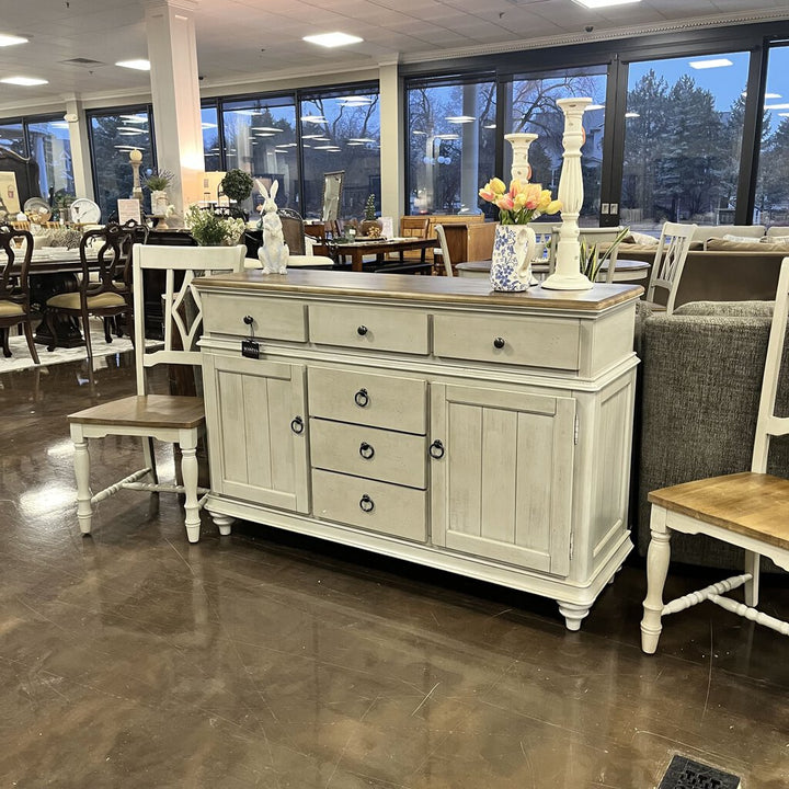 (BRAND NEW) 2 Door, 6 Drawer Sideboard