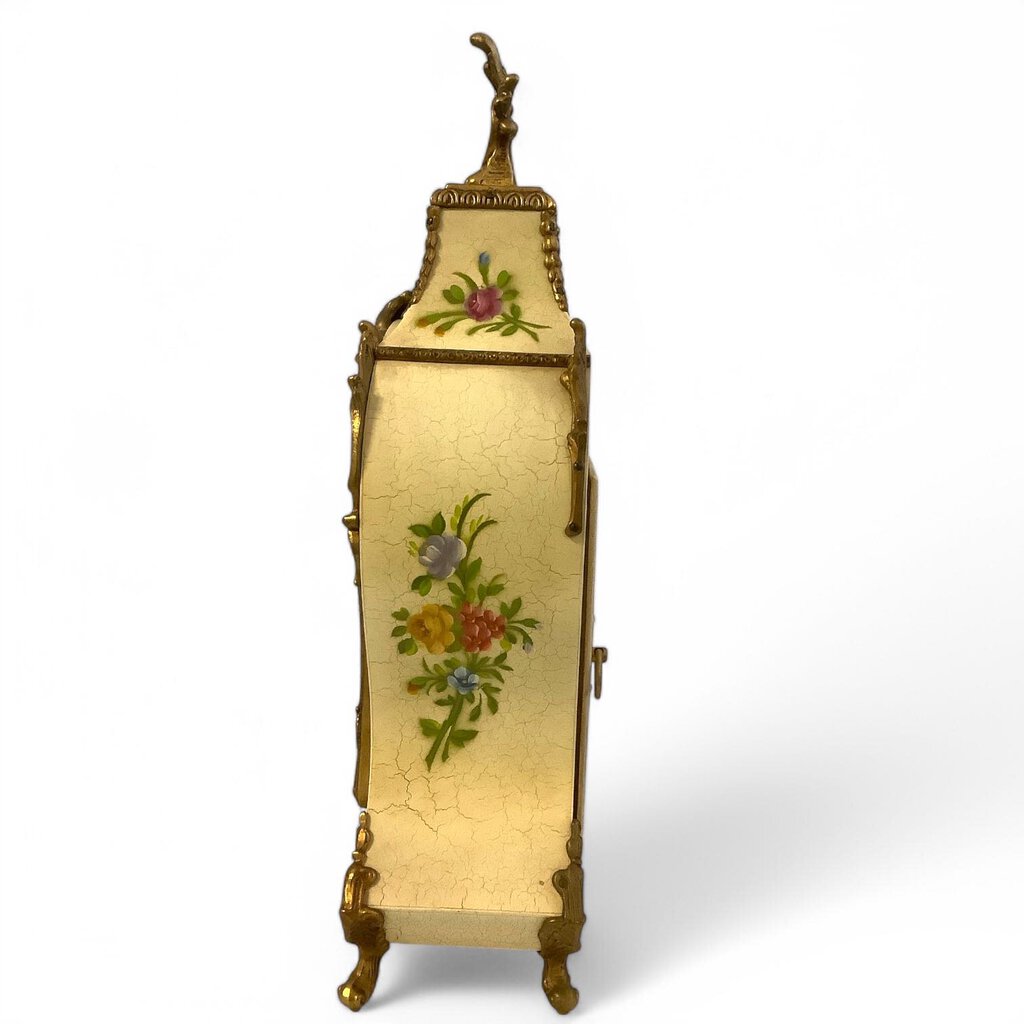 Floral Mantel Clock