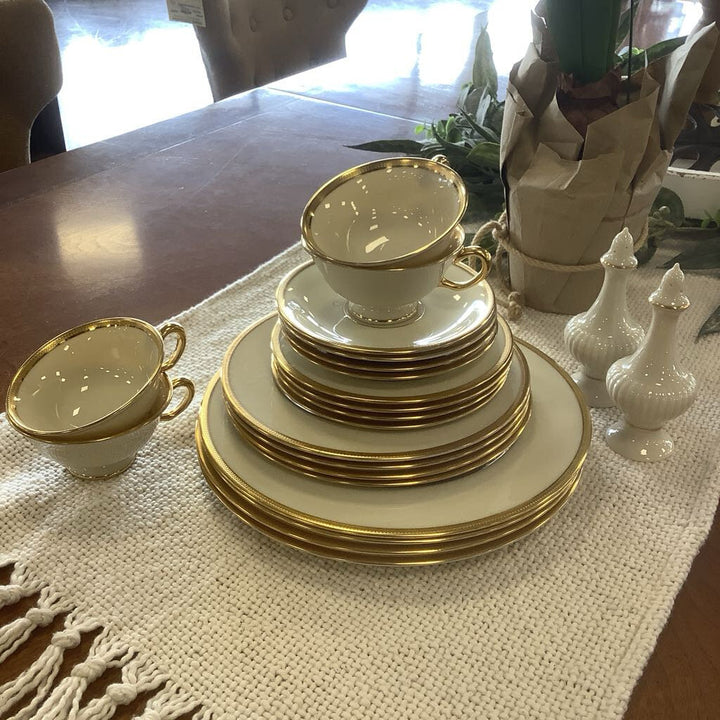 "Tuxedo" China Set Service for 12