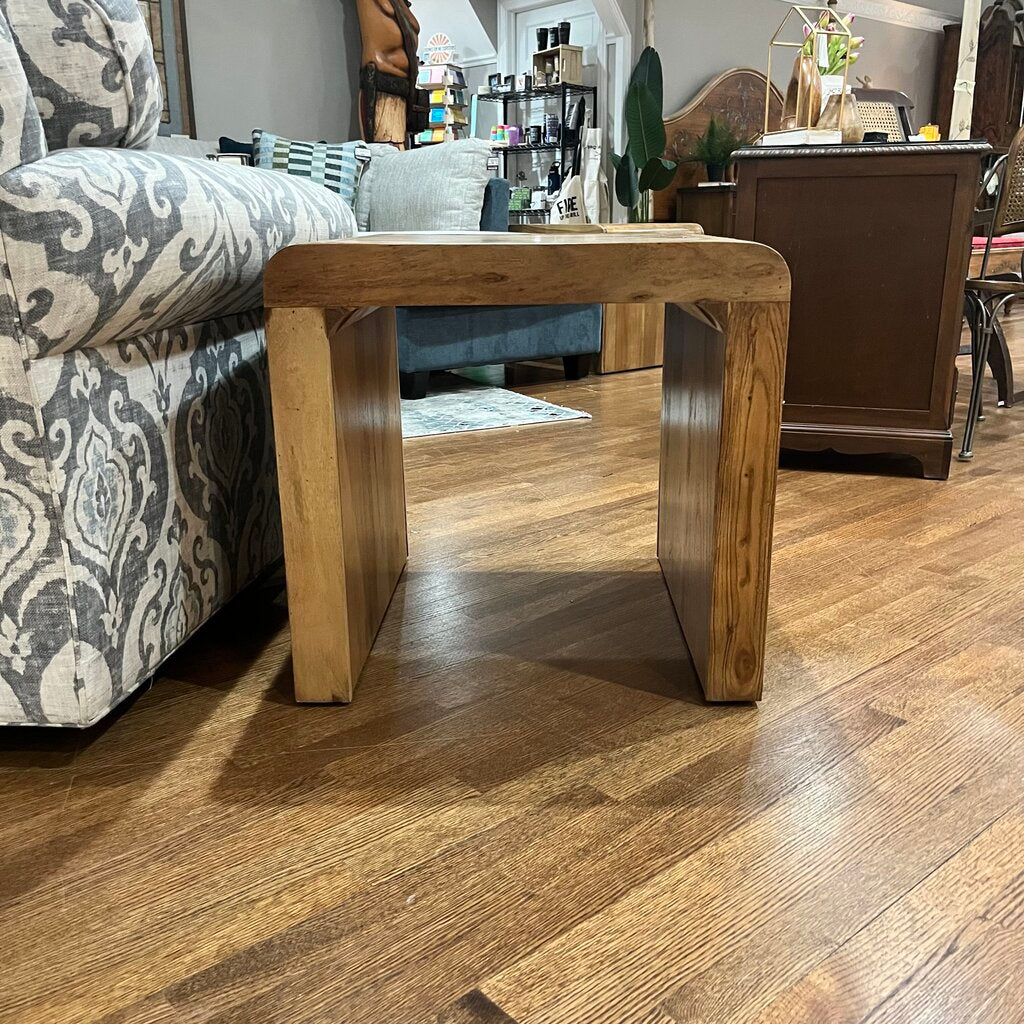 (BRAND NEW) Square Waterfall End Table