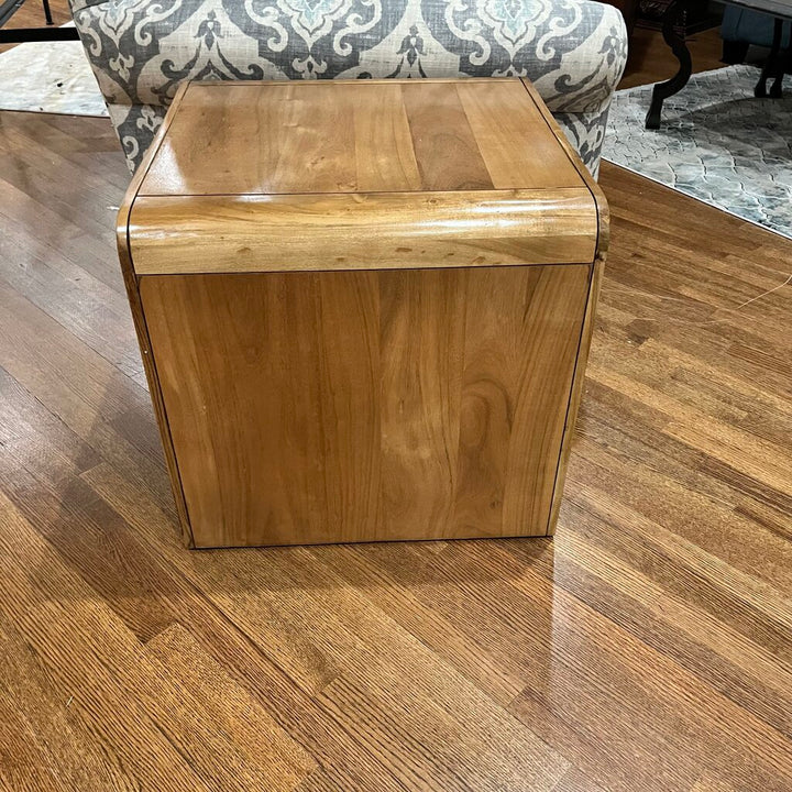 (BRAND NEW) Square Waterfall End Table