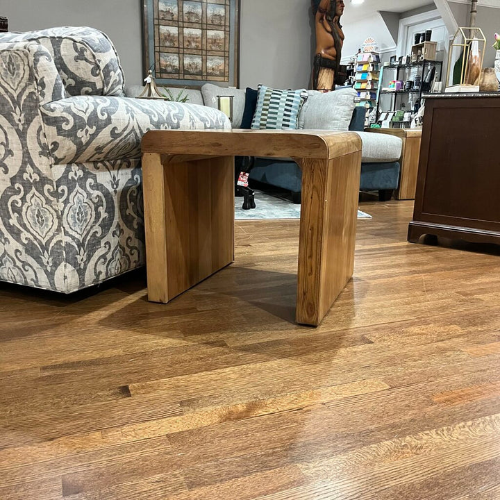 (BRAND NEW) Square Waterfall End Table