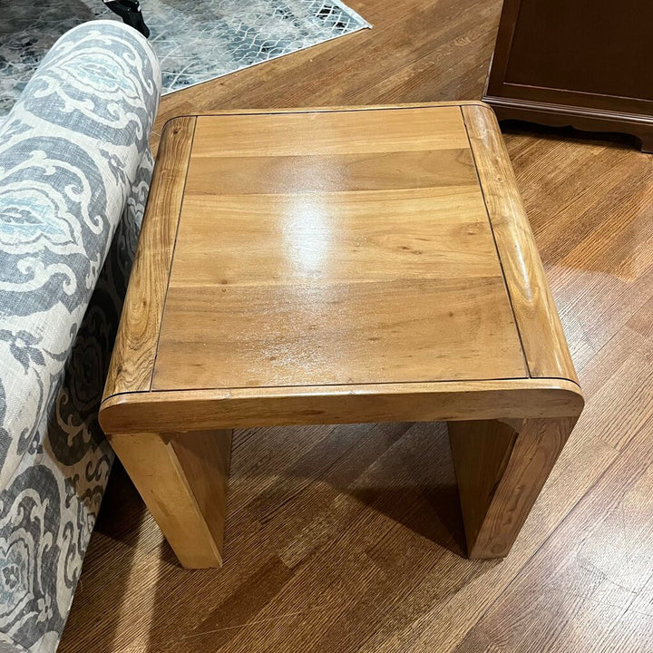 (BRAND NEW) Square Waterfall End Table