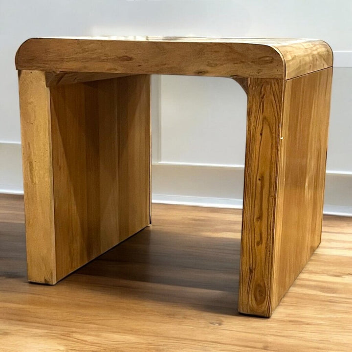 (BRAND NEW) Square Waterfall End Table