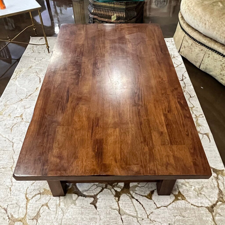 Orig Price $600 - Wood Cocktail Table w/ 2 Drawers