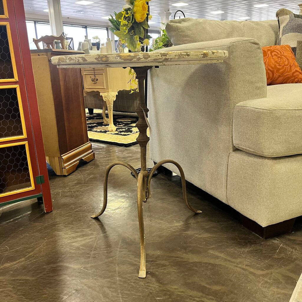 (BRAND NEW) Distressed Side Table