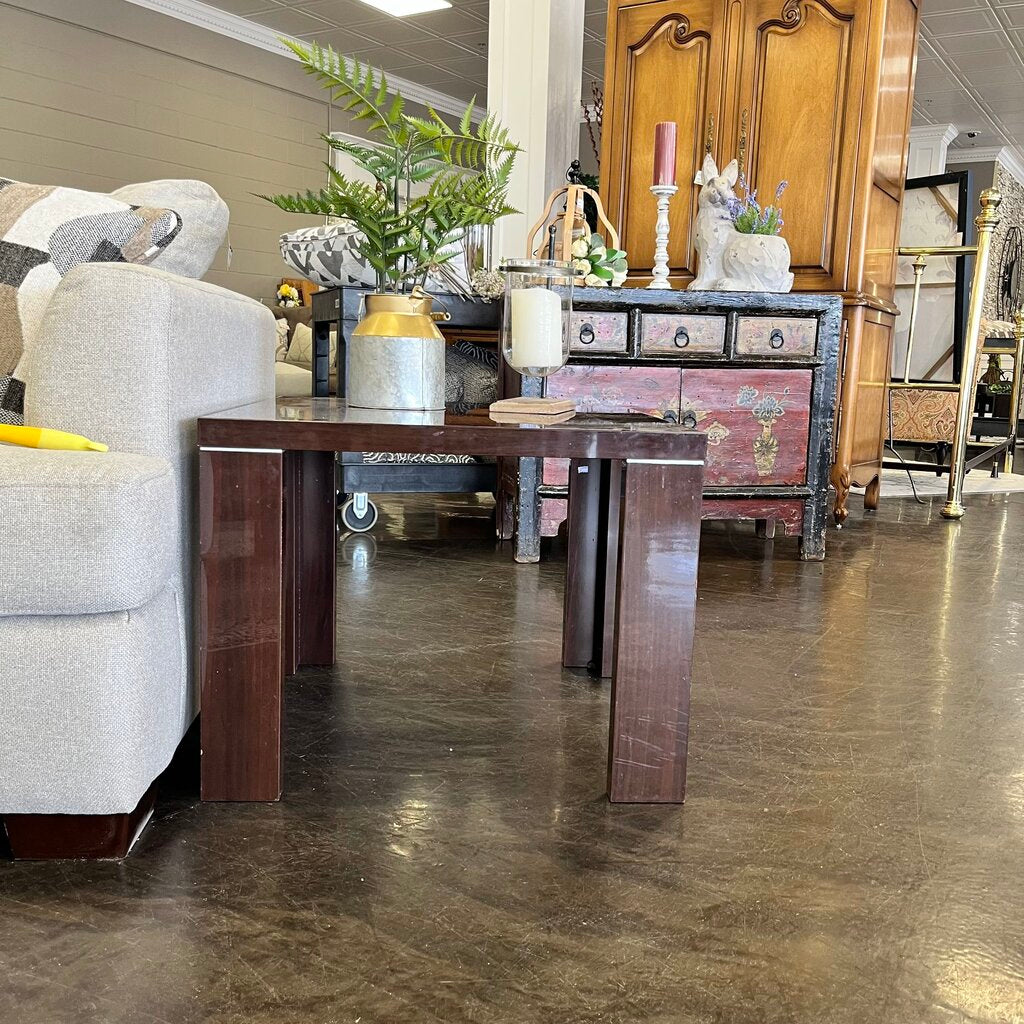 Orig Price $450 - Lacquered End Table