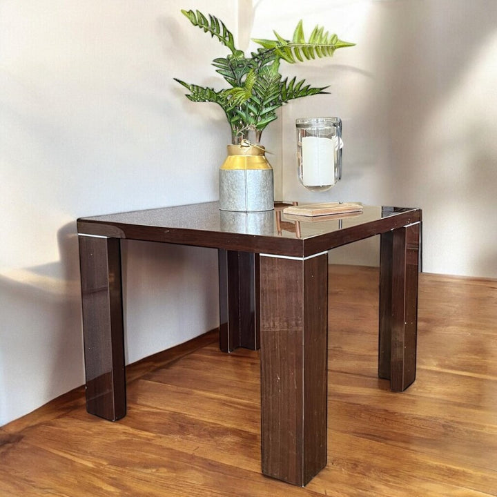 Orig Price $450 - Lacquered End Table