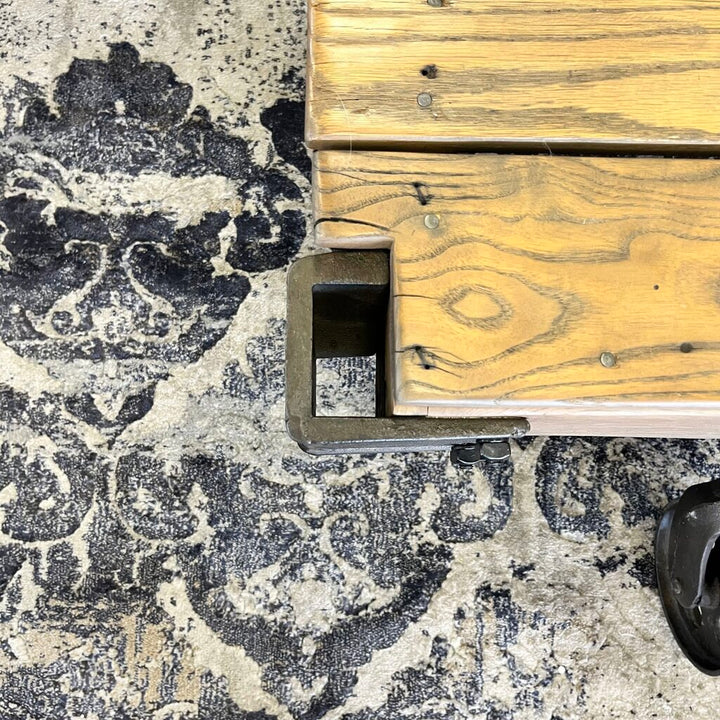 Orig Price $2295 - Railroad Cart Cocktail Table
