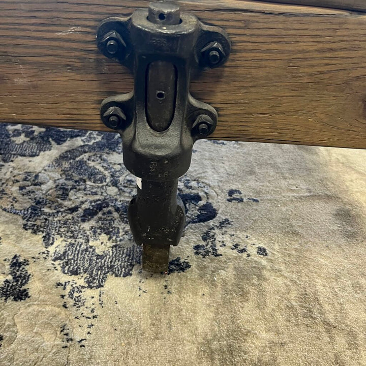 Orig Price $2295 - Railroad Cart Cocktail Table