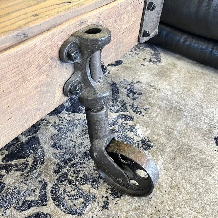 Orig Price $2295 - Railroad Cart Cocktail Table
