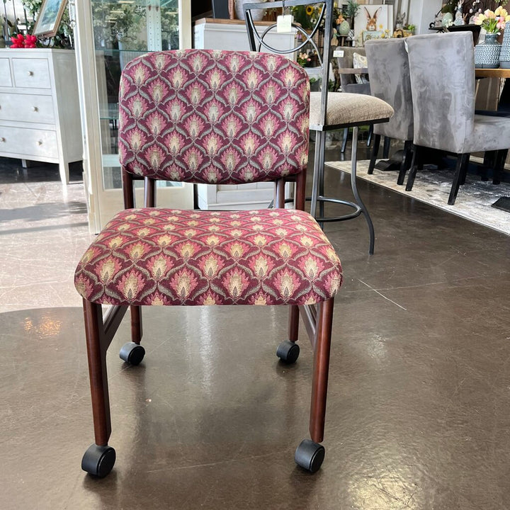 Folding Desk Chair w/ Casters