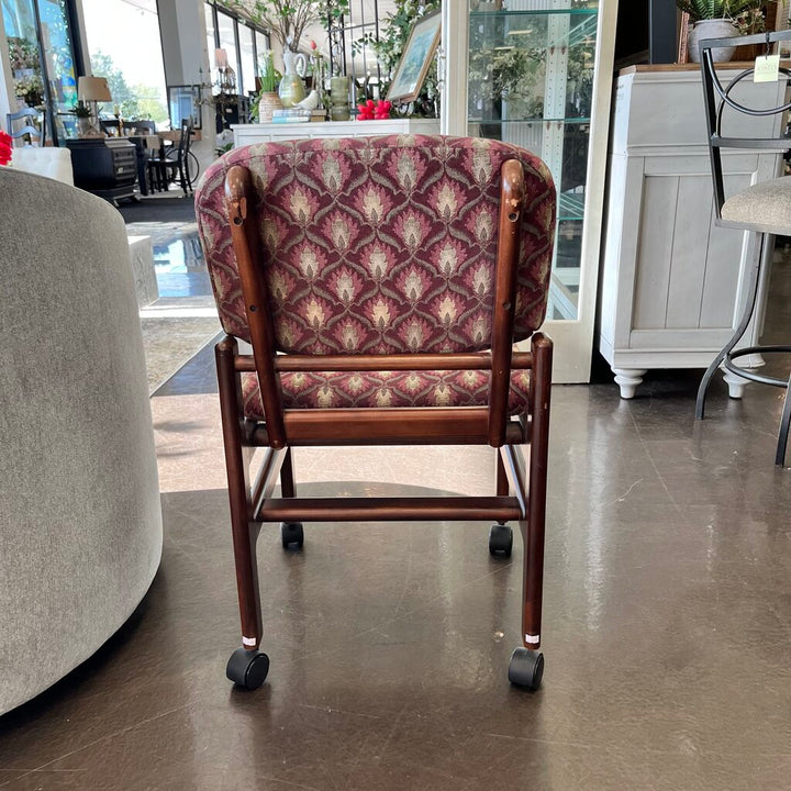Folding Desk Chair w/ Casters