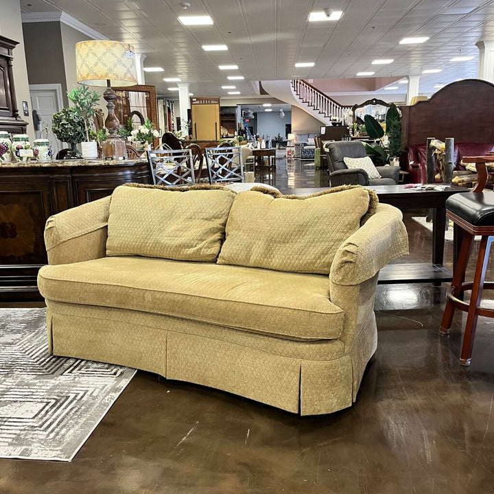 Curved Loveseat