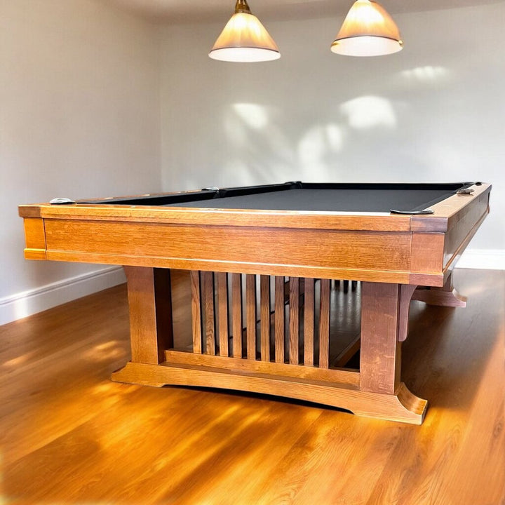 Mission Style Pool Table