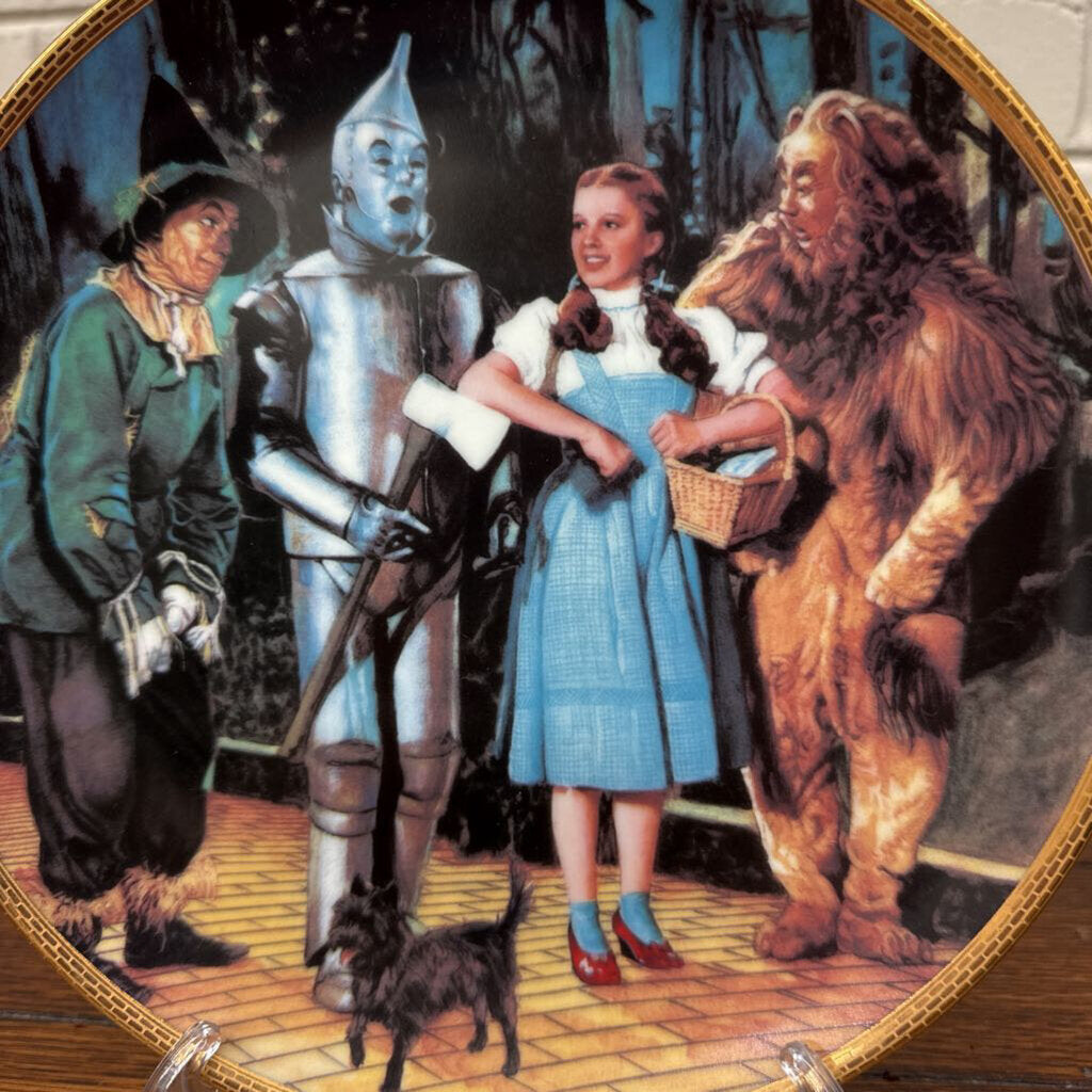 We are off to See the Wizard of Oz Plate