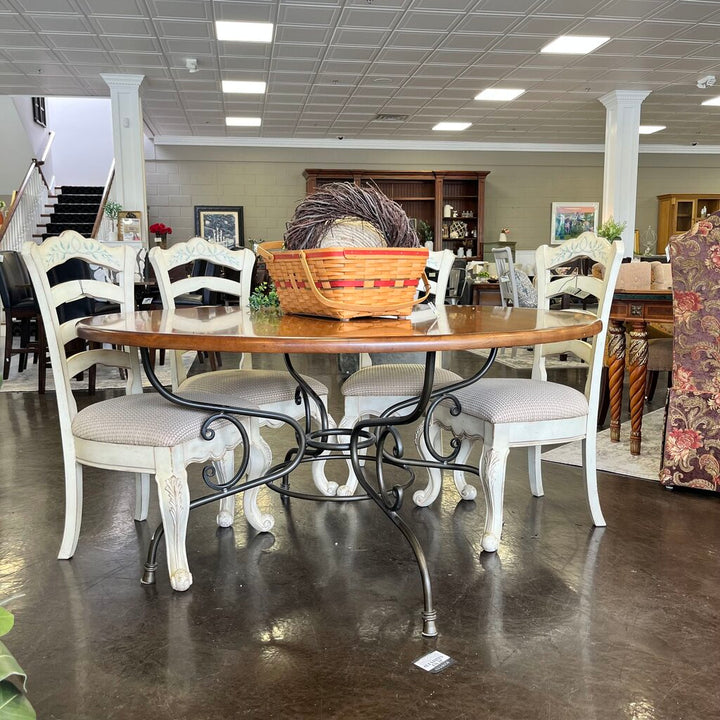 Dining Table w/ Iron Base
