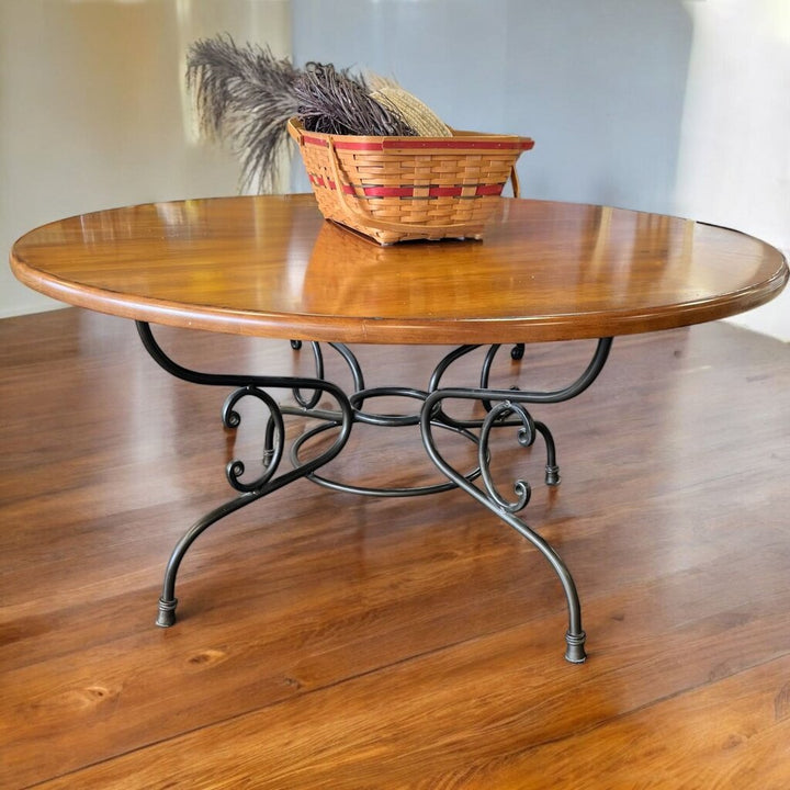 Dining Table w/ Iron Base