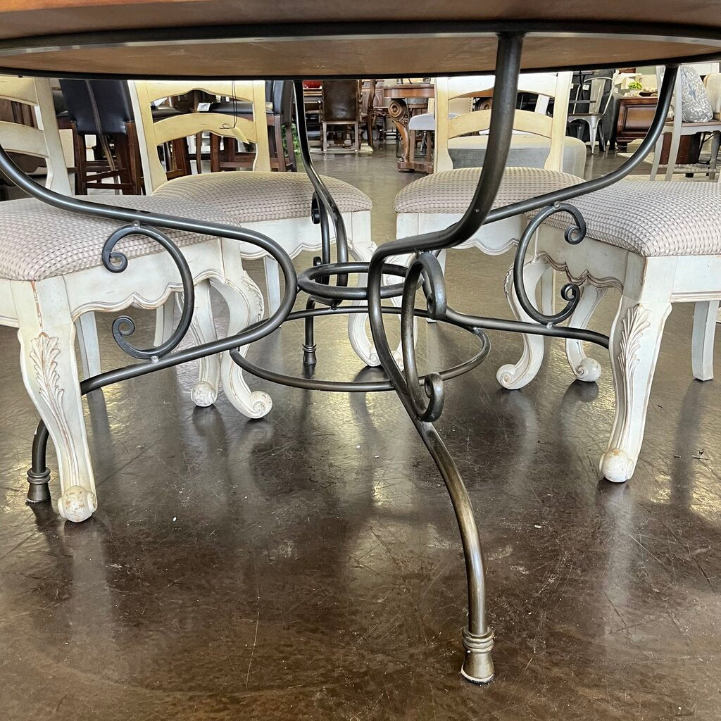 Dining Table w/ Iron Base
