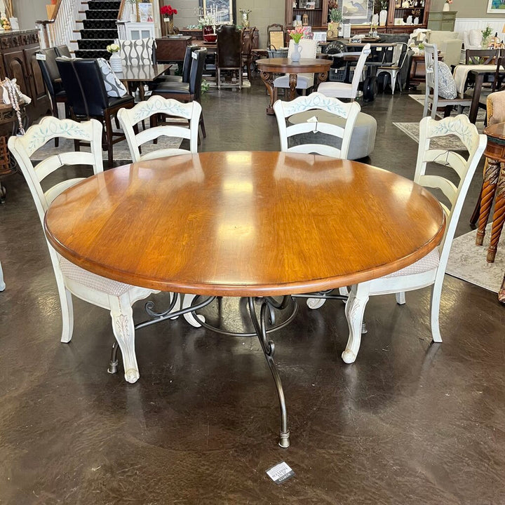 Dining Table w/ Iron Base