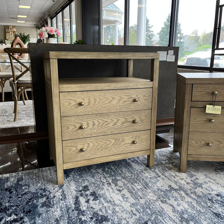 Orig Price $1215 - 3 Drawer Night Stand W/ Shelf