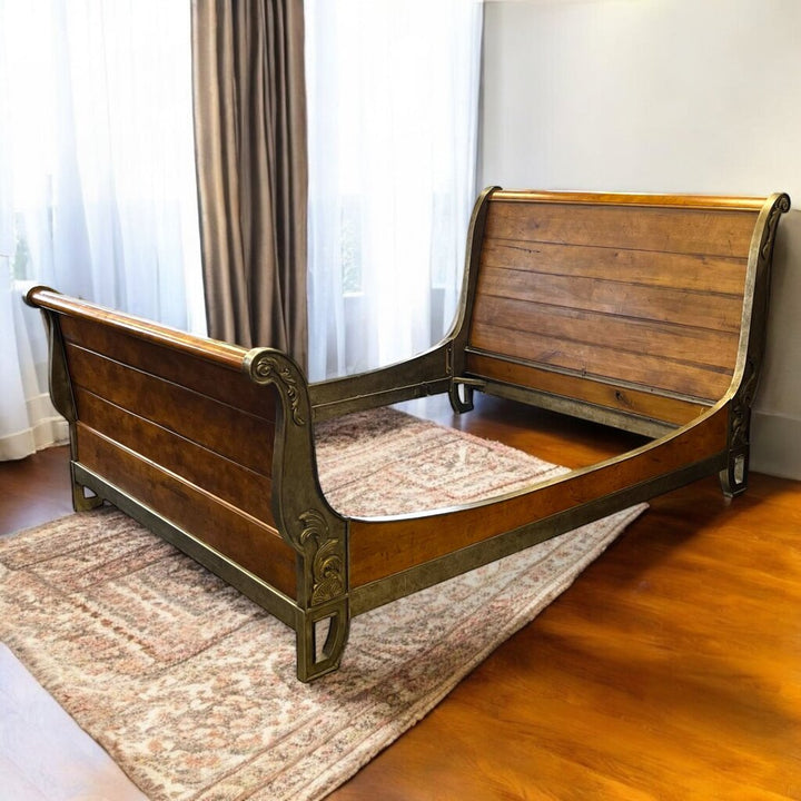 Orig Price $3200 - Queen Sleigh Bed