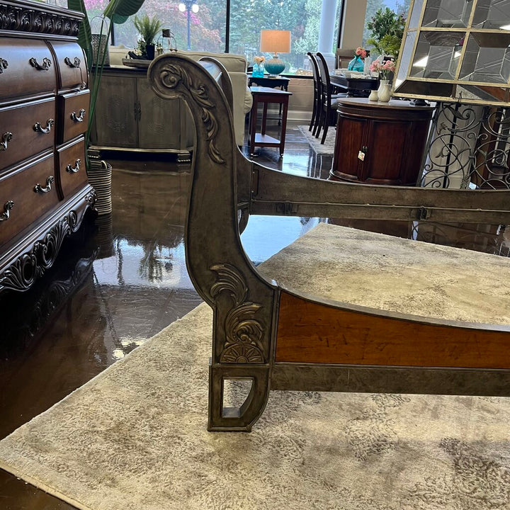 Orig Price $3200 - Queen Sleigh Bed