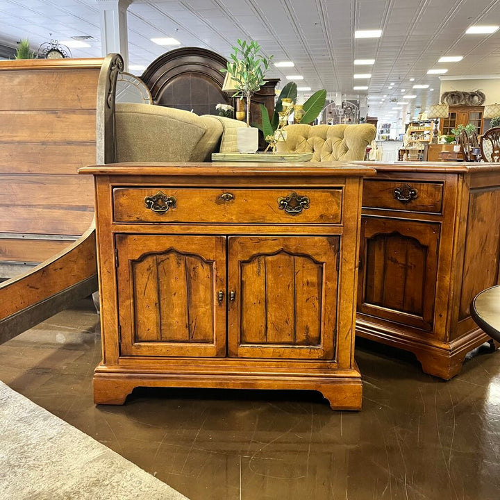 Orig Price $1700 - Night Stand w/ Drawer & Cabinet