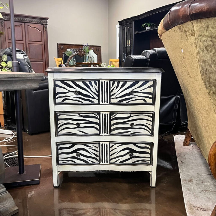Orig Price $1245 - Zebra Chest of Drawers