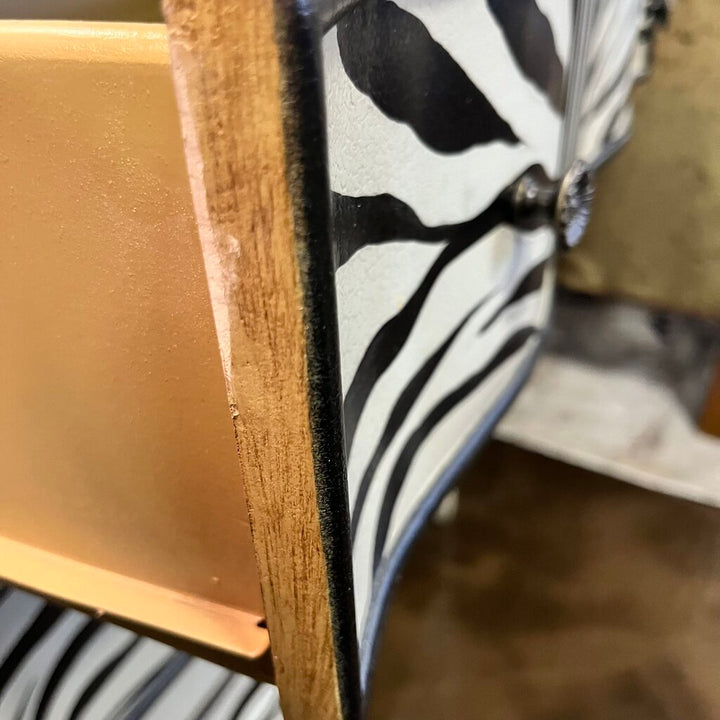 Orig Price $1245 - Zebra Chest of Drawers