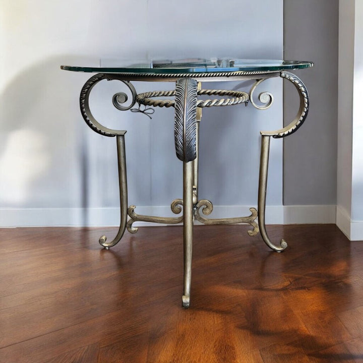 Glass Side Table